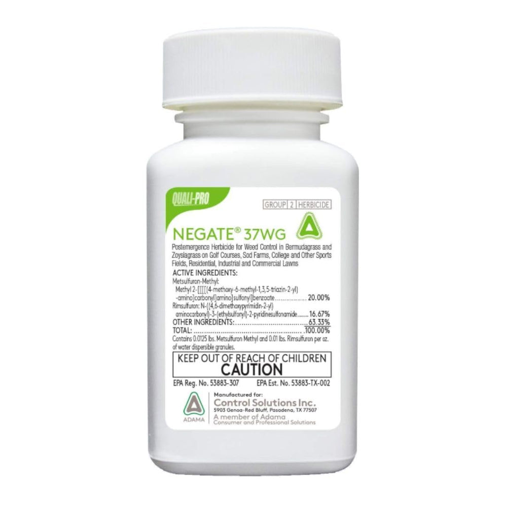 Quali-Pro Negate 37WG Herbicide powder packaging front view
