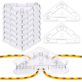 Qualirey Ant Bait Stations clear triangular design front view