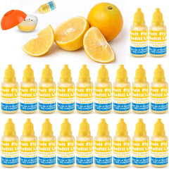 Qualirey Fruit Fly Trap Refill Liquid 20 pack bottles yellow