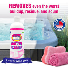 Quick 'n Brite cleaning gel with sponge and cloth included