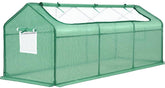 Quictent Mini Greenhouse front view in green