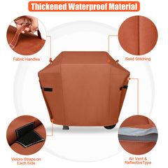 QuliMetal 51 Inch Grill Cover with air vents and reflective tape