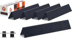 QuliMetal Flavorizer Bars front view, porcelain steel finish