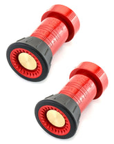 QWORK Fire Hose Nozzle 1-1/2 inch front view