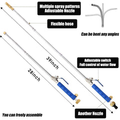 Raddile Power Washer Wand extended to maximum length