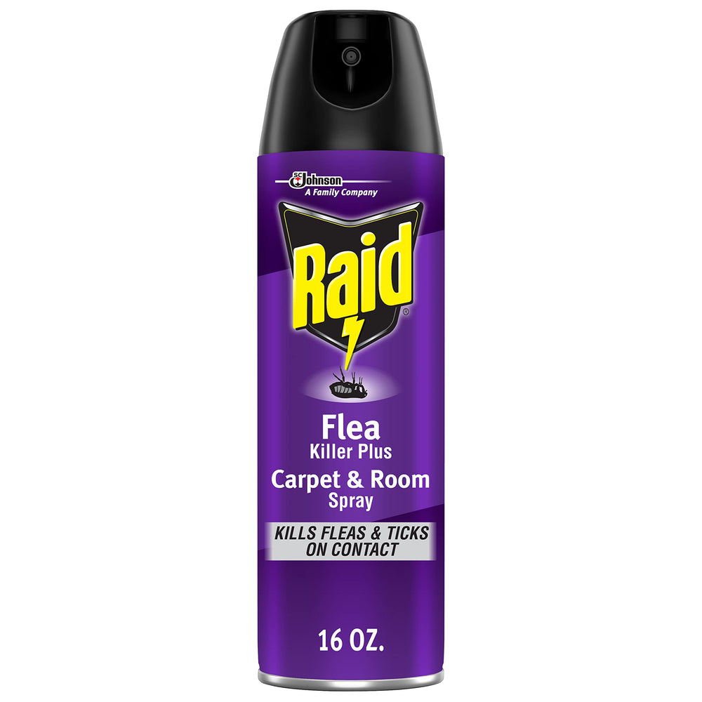 Raid Flea Killer Carpet & Room Spray 16 Oz front view