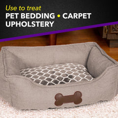 Raid Flea Killer in use on carpet