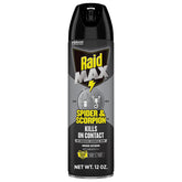 Raid Max Spider & Scorpion Killer Spray 12 oz front view