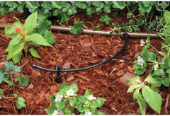 Rain Bird 1/4" tubing coiled for easy storage
