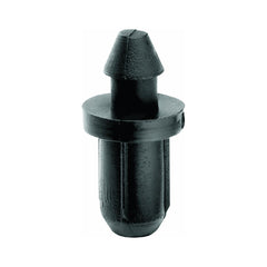 Rain Bird 30-pack drip irrigation tubing end closures in black plastic