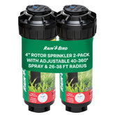Rain Bird 42SA+ rotor sprinkler head front view