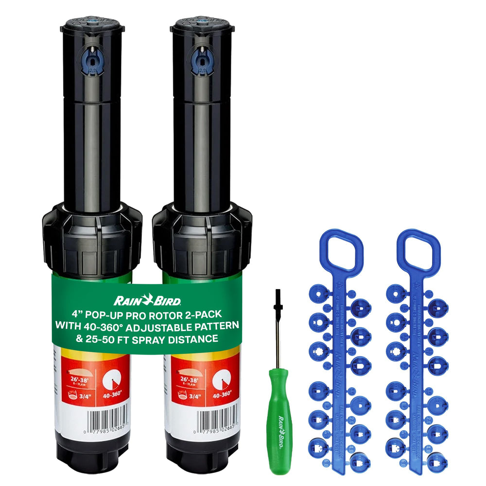 Rain Bird 5000 Rotor 2-Pack with Nozzle Tree and Tool