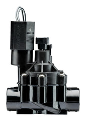 Rain Bird CPF075 In Line Valve front view with flow control knob