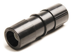 Rain Bird Easy Fit Coupling pack showing two black couplings