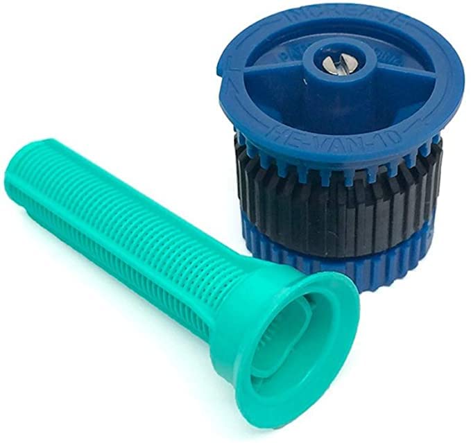 Rain Bird High Efficiency Variable Arc Nozzle pack of 10 with blue nozzles