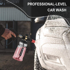 Raincovo Foam Cannon with foam output demonstration