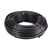 Raindrip 1/2-inch drip irrigation tubing black coil front view