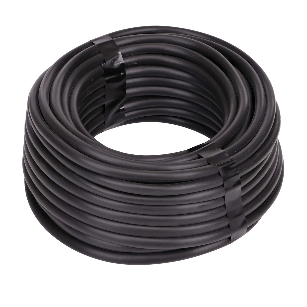 Raindrip 1/4-inch drip irrigation supply tubing 50 ft black