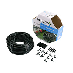 Raindrip Drip-A-Long 50 ft dripline kit with fittings