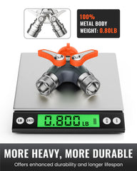RAINPOINT Hose Splitter showing 1.9 inch metal handle