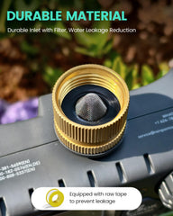 RAINPOINT Sprinkler Timer back view with battery compartment