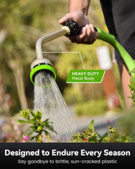 RAINPOINT Watering Wand green model showing gooseneck design