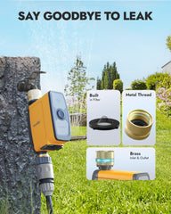 RAINPOINT WiFi Water Timer showing app control features