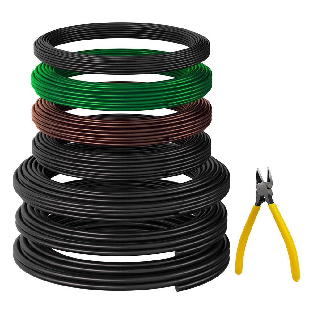 RASKOO Bonsai Wire Kit showing 7 rolls of wire in different sizes
