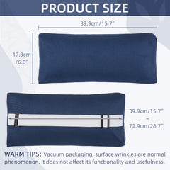 Rasugarlary lounge chair pillow backside with hidden zipper