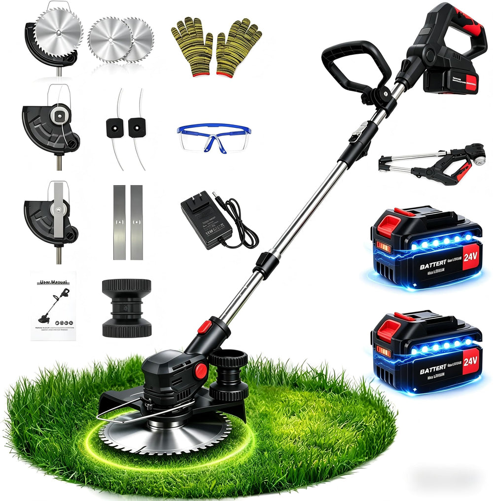 RAXONE Cordless String Trimmer 8in front view