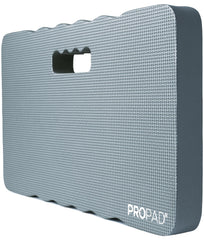 RED Home Club Thick Kneeling Pad front view, gray color, 18 x 11 inches