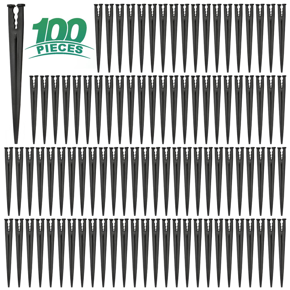 RedChili 100 Pack Drip Irrigation Support Stakes front view