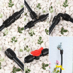 RedChili irrigation fittings set including connectors and valves