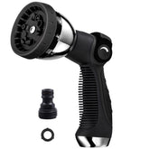 REDESS Garden Hose Nozzle front view with adjustable spray patterns