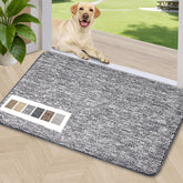 REFETONE Indoor Doormat 36"x60" dark grey front view