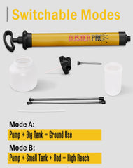 Relime Diatomaceous Earth Cannon Pump with extension rods