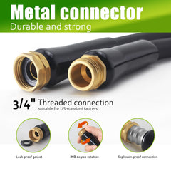 Relxitl Garden Hose coiled for storage