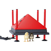 RentACoop 12x12" Adjustable Heating Plate front view