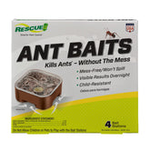 RESCUE! Ant Baits - 4 bait stations in multi-colour packaging