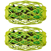 RESCUE! Carpenter Bee TrapStik front view with green design