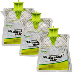 RESCUE! Disposable Yellowjacket Trap green model front view