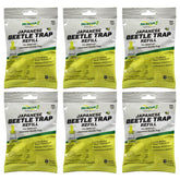 RESCUE! Japanese Beetle Trap Refill Lure 6 Pack, green packaging front view