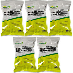 RESCUE! Yellowjacket Attractant Cartridge pack of 5 front view