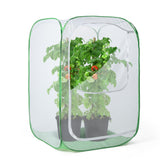 RESTCLOUD 23.6 inch outdoor mesh plant enclosure front view