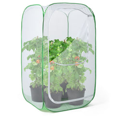 RESTCLOUD 36-inch Outdoor Mesh Plant Enclosure front view