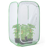 RESTCLOUD 48" Outdoor Mesh Plant Enclosure front view