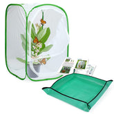 RESTCLOUD Butterfly Habitat 24-inch front view with Poo Poo Tray