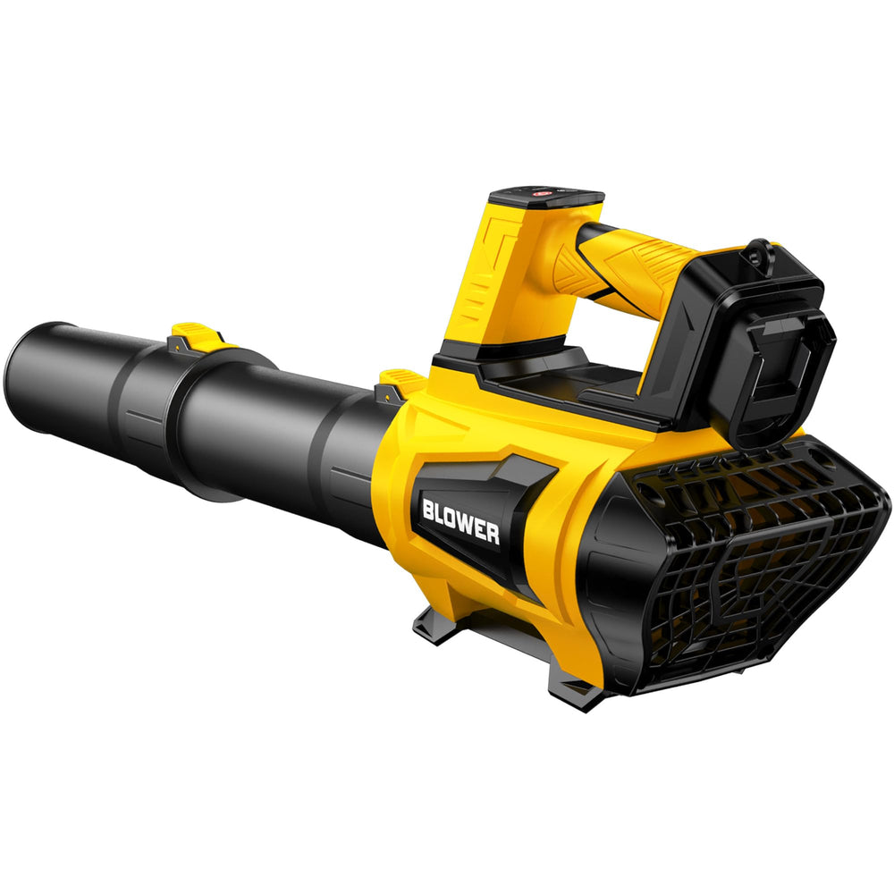 Restick Cordless Leaf Blower yellow model front view