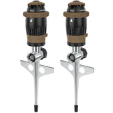 Restmo Gear Drive Sprinkler front view with metal spike base