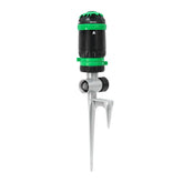 Restmo Gear Drive Sprinkler front view with step spike base
